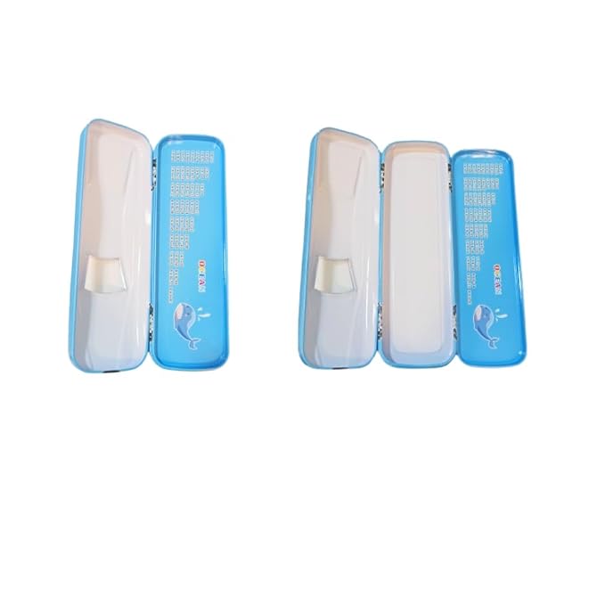Car Shape Art Metal Pencil Box with mini car case for Boys & Girl
