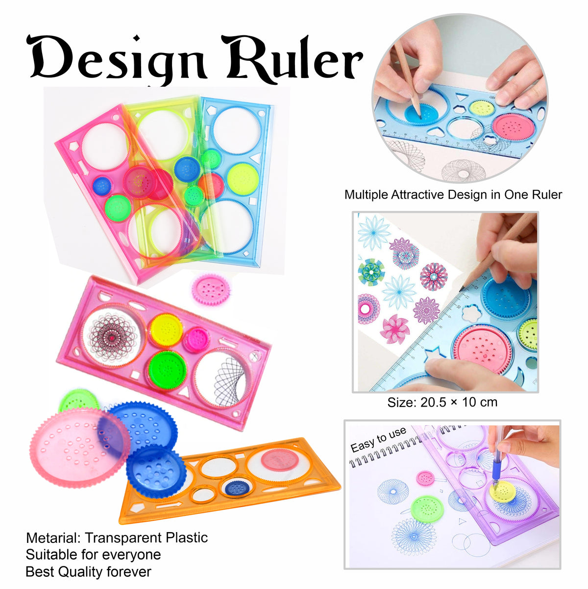 Stencil Design Ruler