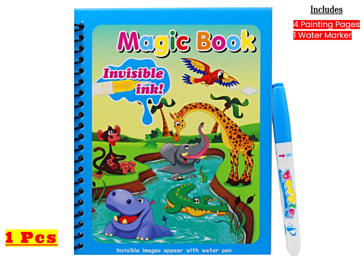 Magic Water Painting Book for Kids