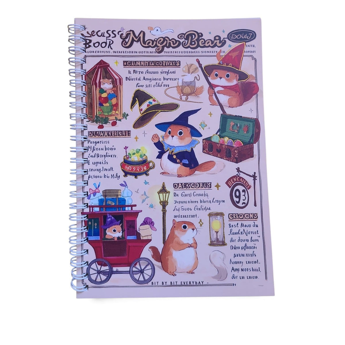 Teen Mole A5 Spiral Notebook