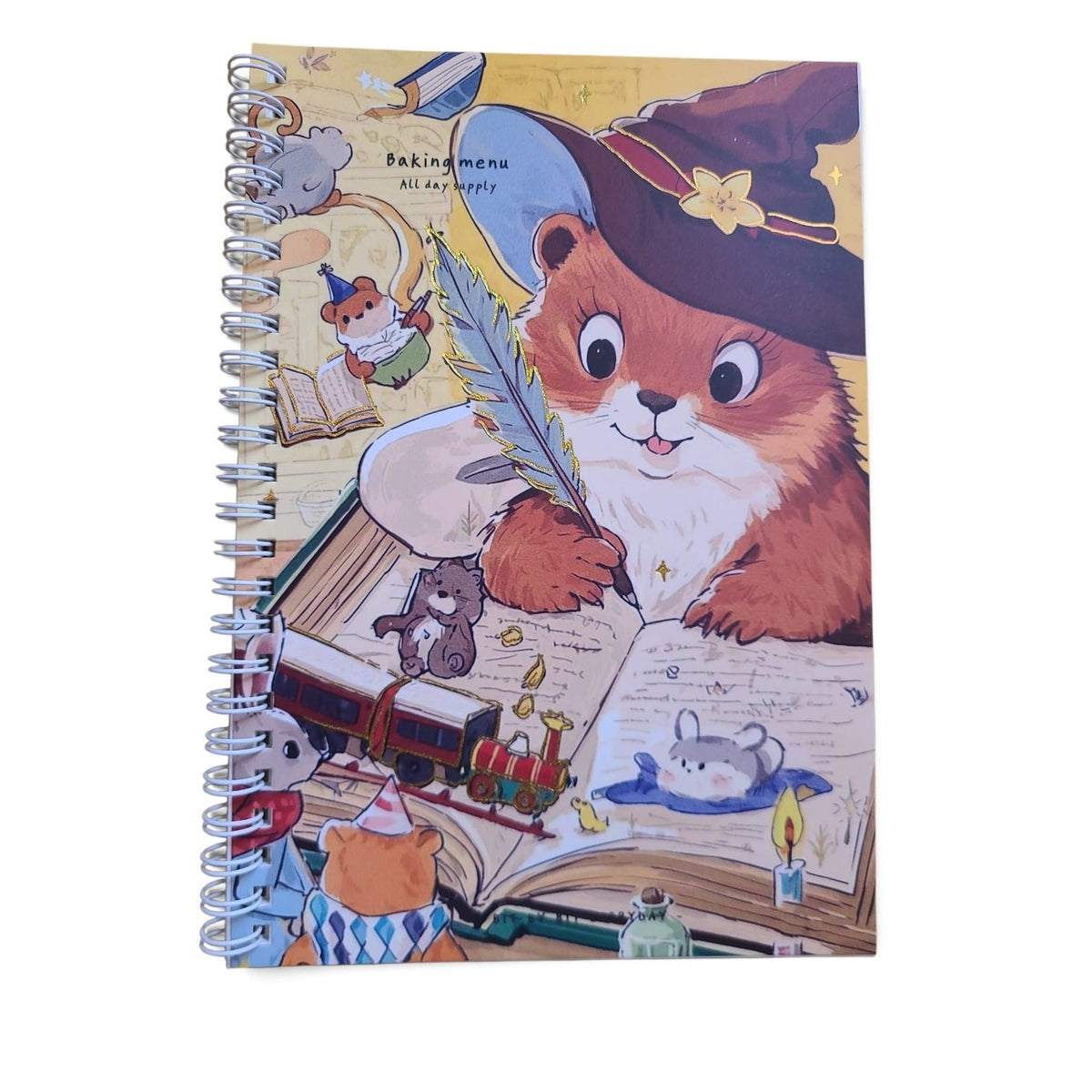 Teen Mole A5 Spiral Notebook