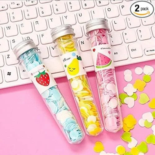 SOAP FLOWER Paper Soap in Tube Bottle – Portable, Fragrant & Easy Hand Wash Solution pack of 4